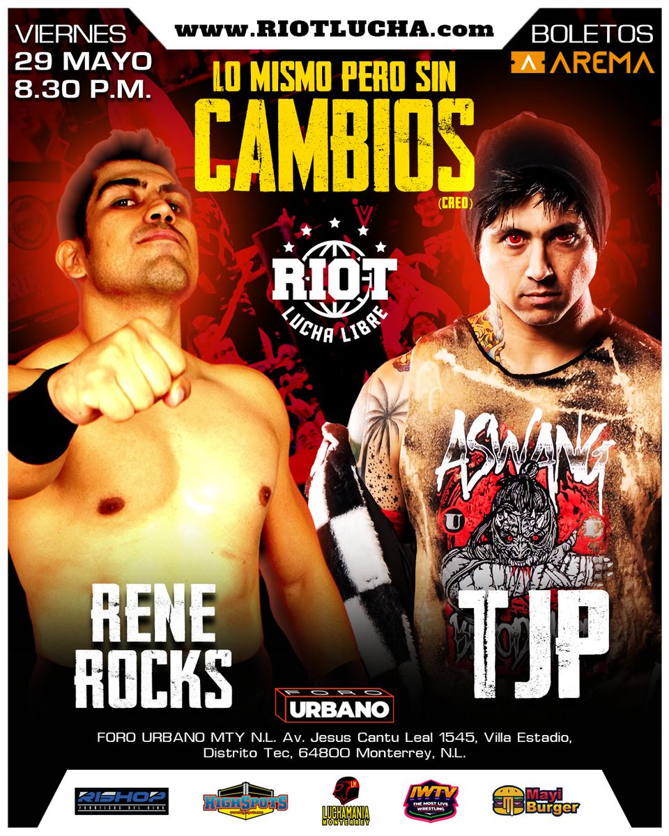 Riot Lucha Libre tweet media