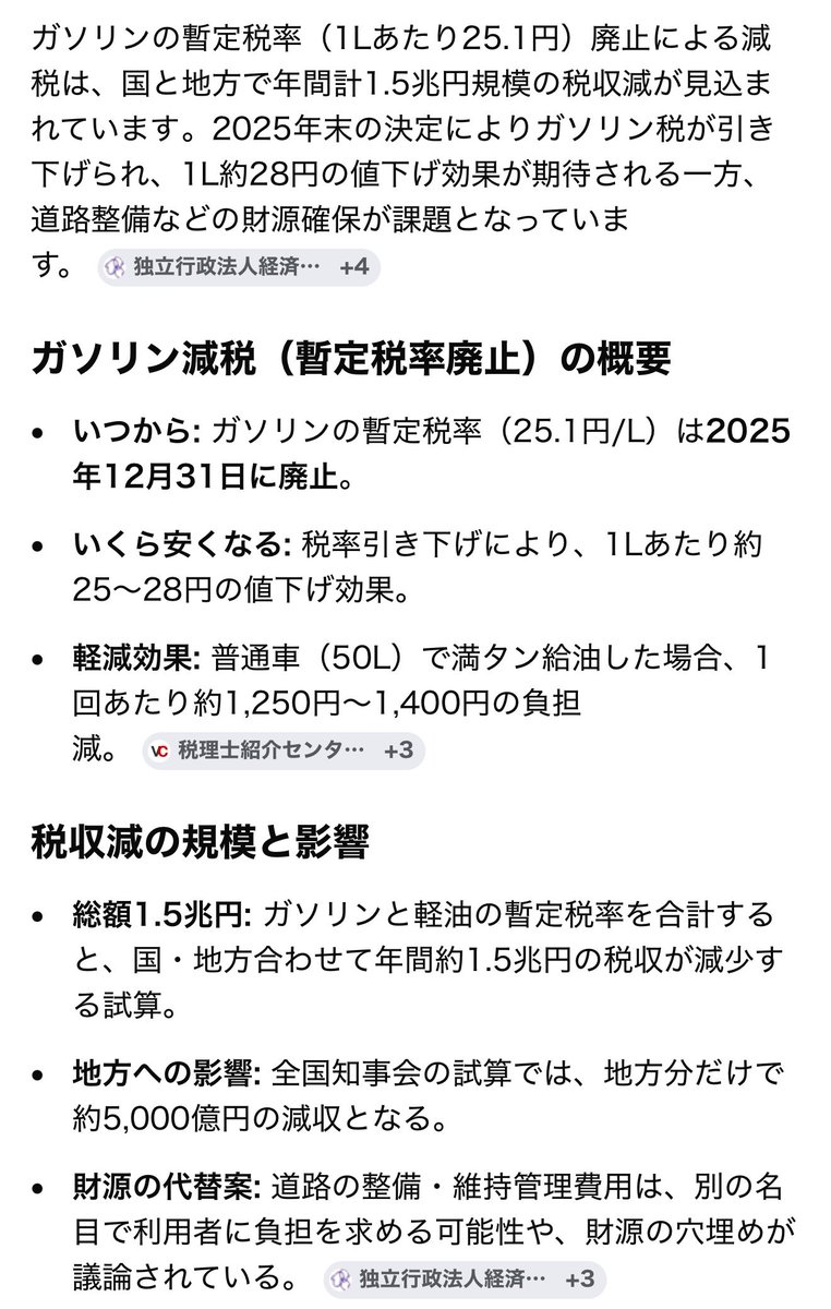 Baikoku_Jimin's tweet photo. 皆さん、ガソリン税を1Lあたり25.1円下げると年間で1.5兆円の税収減になるそうですが、
ガソリン補助金を1Lあたり40円支給すると9800億円がわずか2ヶ月で溶けてしまうそうですwwww

補助金制度でこういうアホみたいな税金の無駄遣いを繰り返し、国民に増税を強いているのが自民党なんですwww https://t.co/SoW54UmVTo
