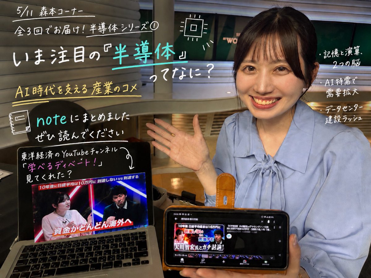 森本 茉菜(フリーアナウンサー) tweet media