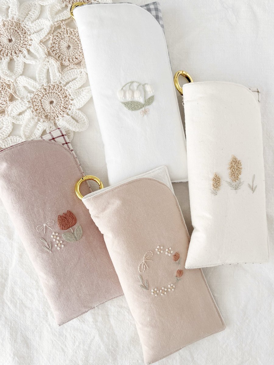 MEGURI*刺繍布小物【デザフェス63 I-80】 tweet media