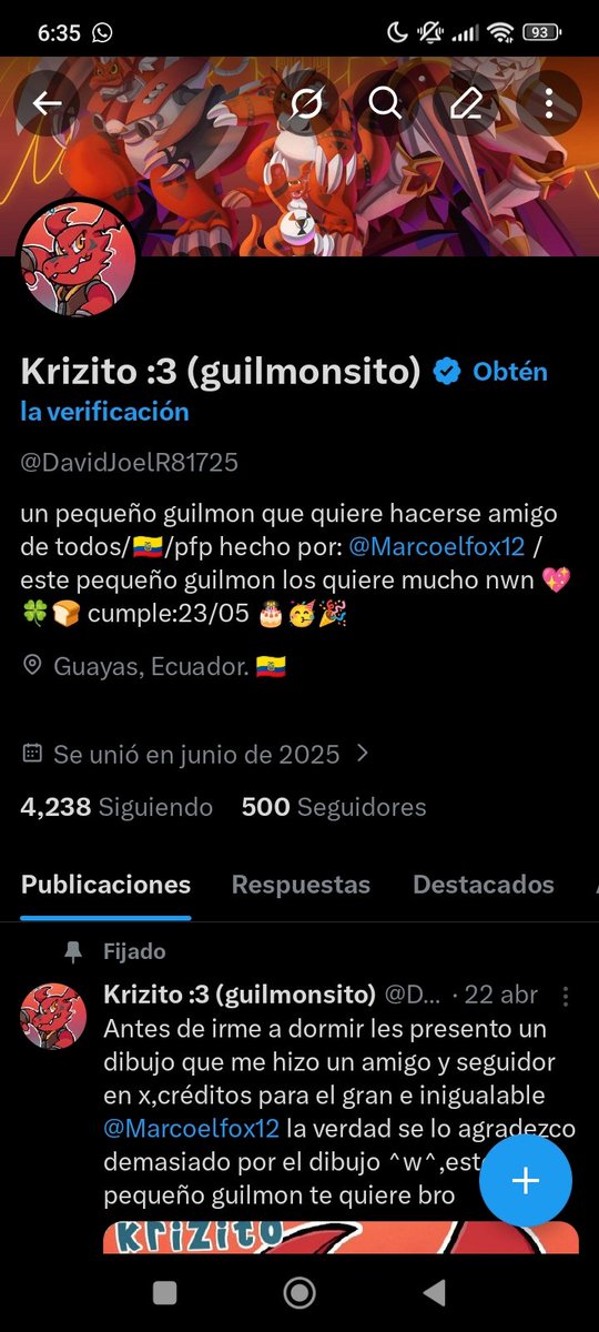 Krizito :3 (guilmonsito) tweet media