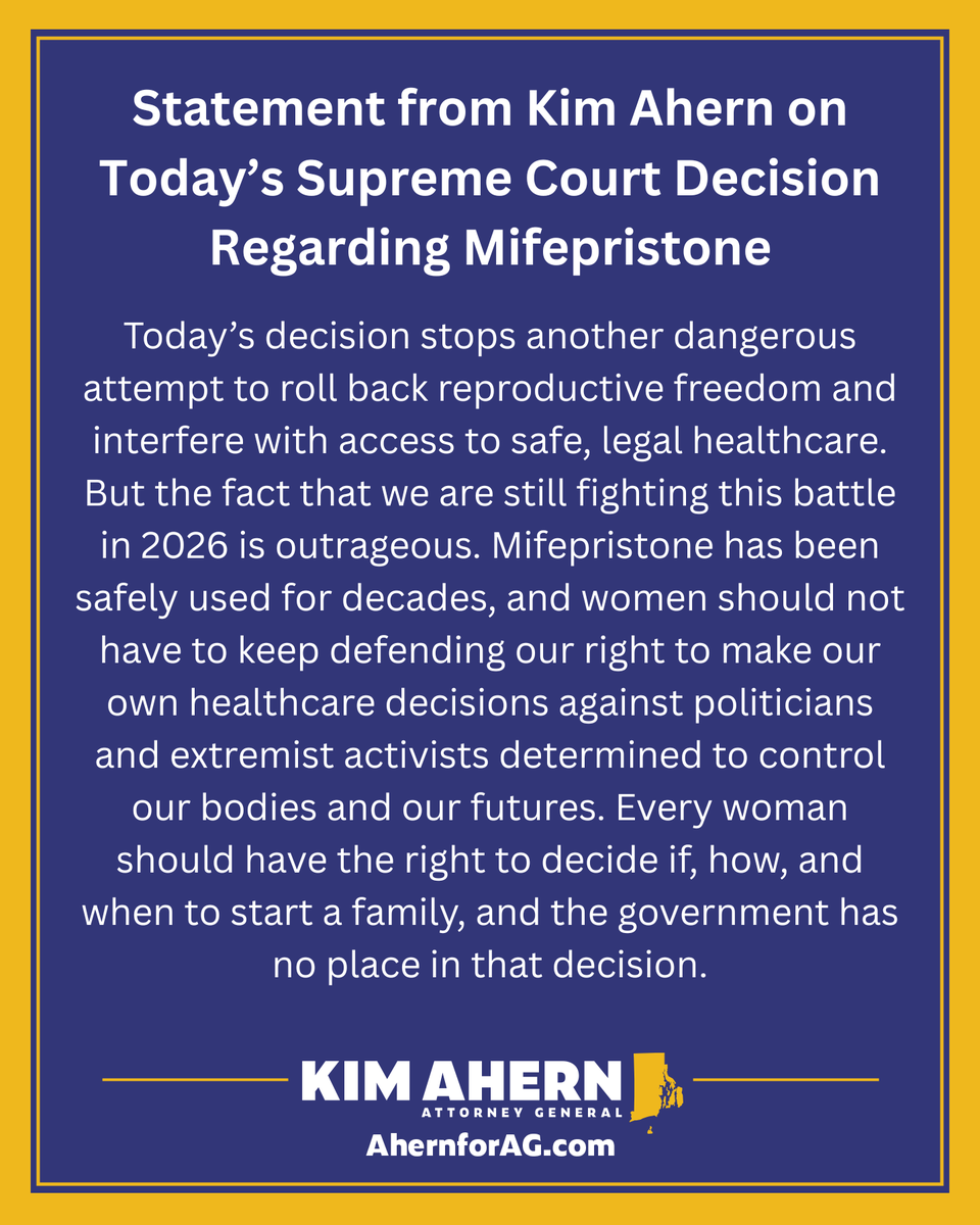 Kim Ahern for Rhode Island tweet media