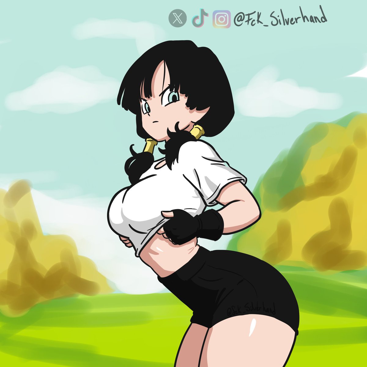 fck_Silverhand's tweet photo. #dragonball #anime #sfw #digitalart https://t.co/bHVPmPSePd