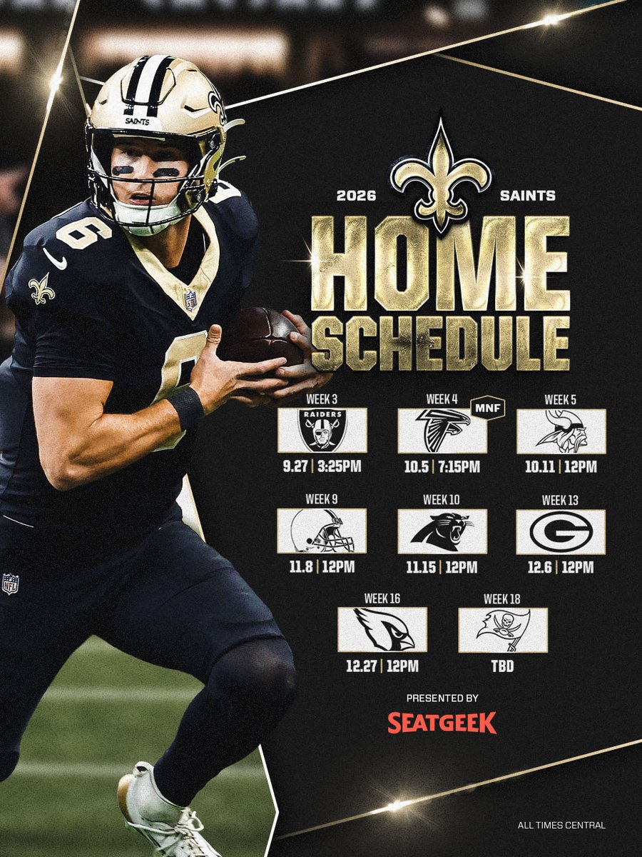 New Orleans Saints tweet media