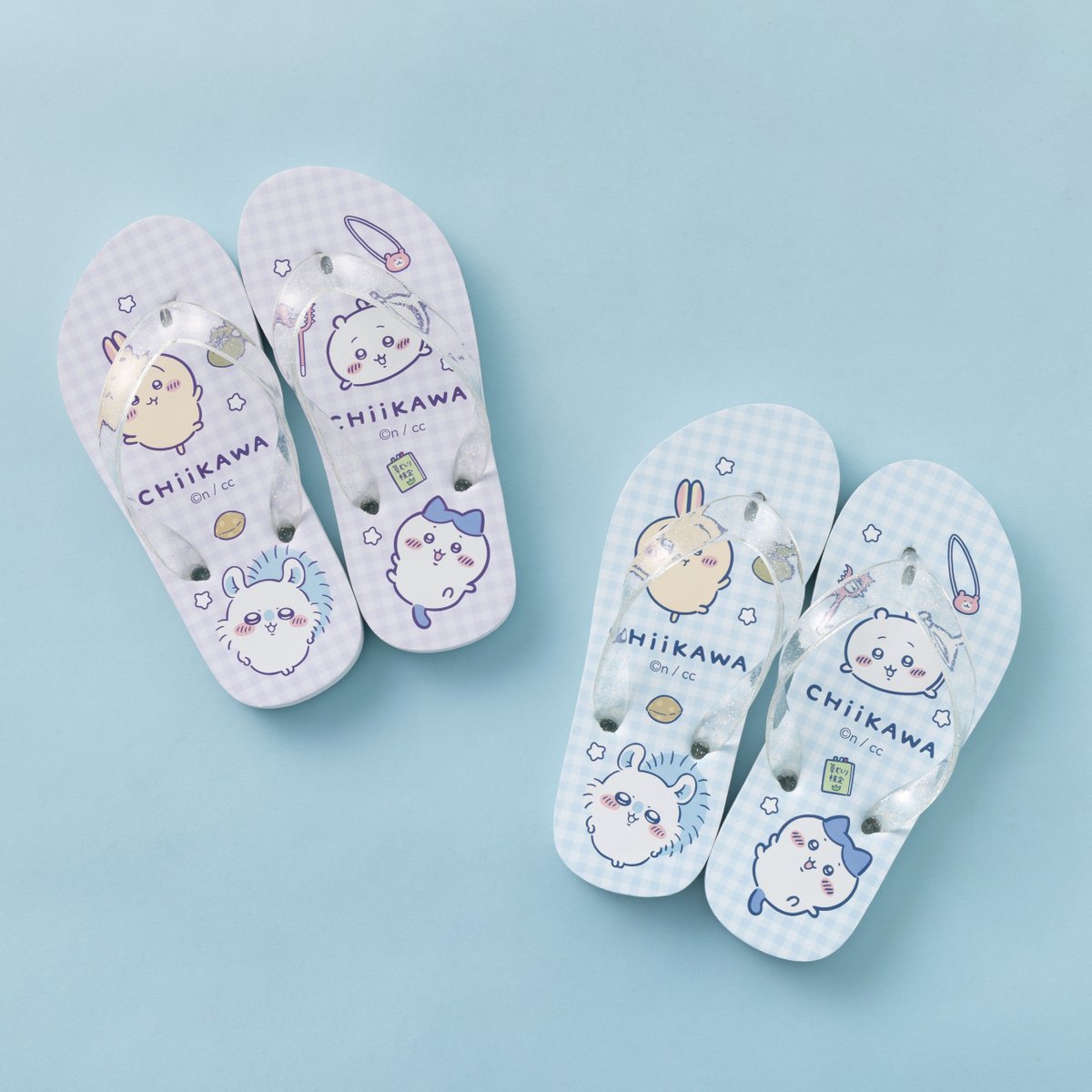 ちい品です 🌱新商品🌱 アニメ『#ちいかわ』 『フラットサンダル（18／20／22cm
