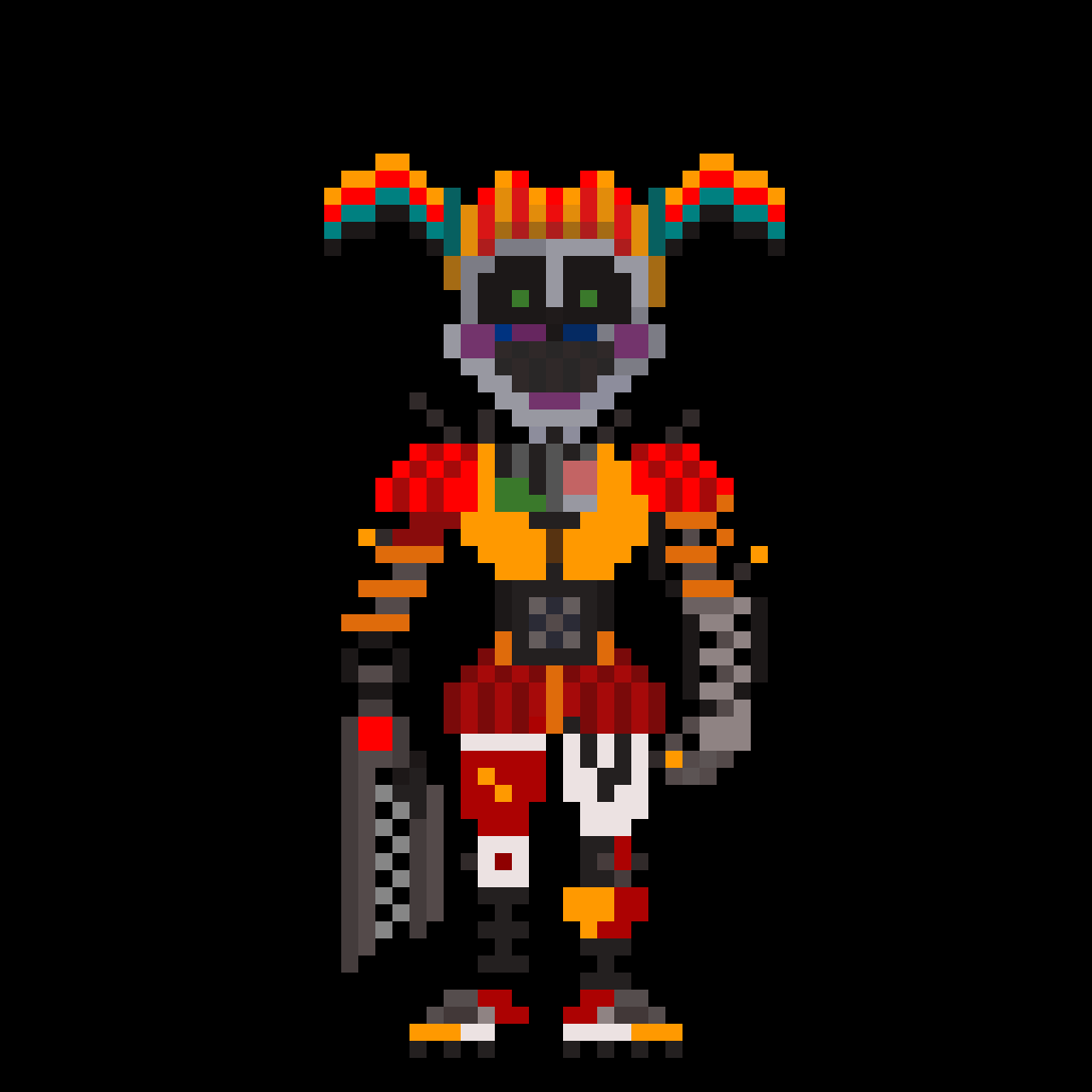 Goldenfreddy_83's tweet photo. Fugindo pelos lixos se rastejando de forma desgovernada.
Escapando de um incêndio apenas para novamente acabar em um abismo.
Separada e reconstruída novamente em busca de orgulhar.
Feita para capturar e neutralizar uma fantoche.
Aqui temos os Scrap's!!! https://t.co/CJVvOtu5dc