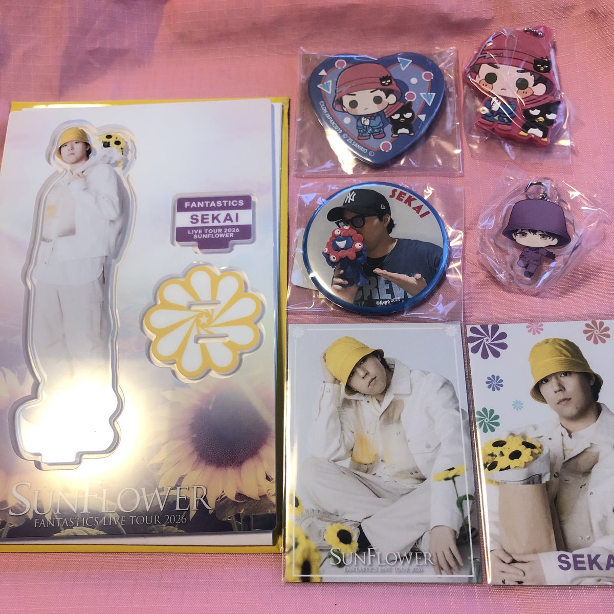 FANTASTICS SUNFLOWER SF_FNT 交換【譲】画像のもの【求】八木勇征→SF