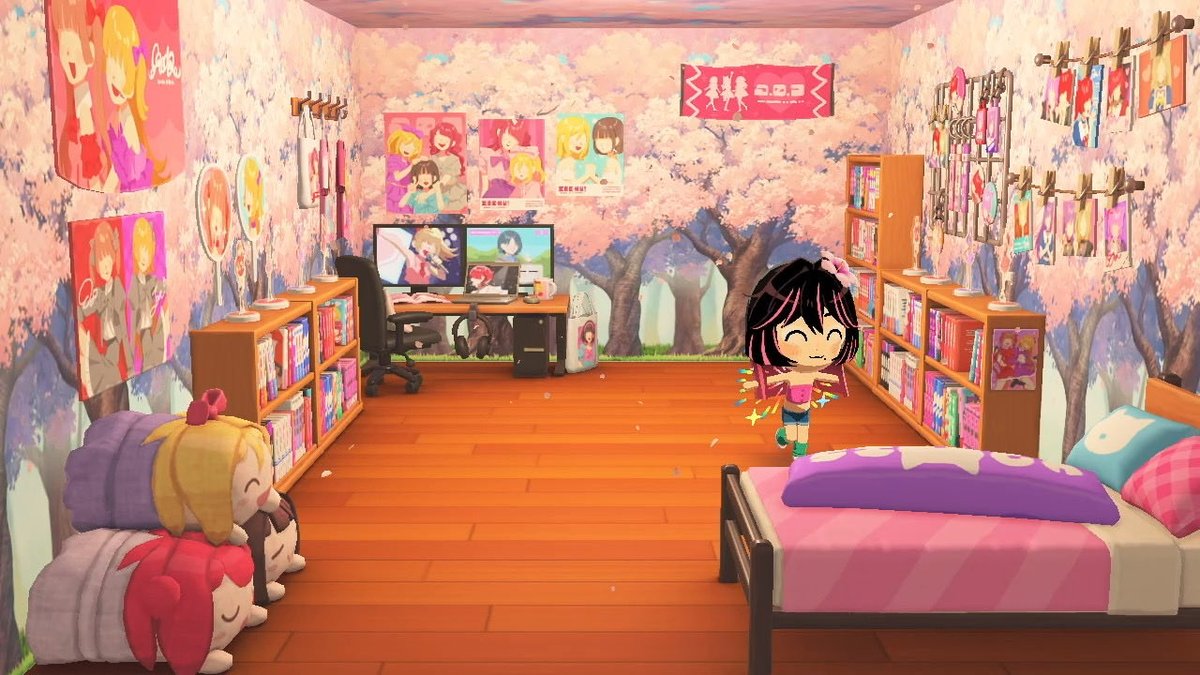 Pockicchi's tweet photo. im obsessed with these room combinations!!! <3 https://t.co/P5iBby9OuB