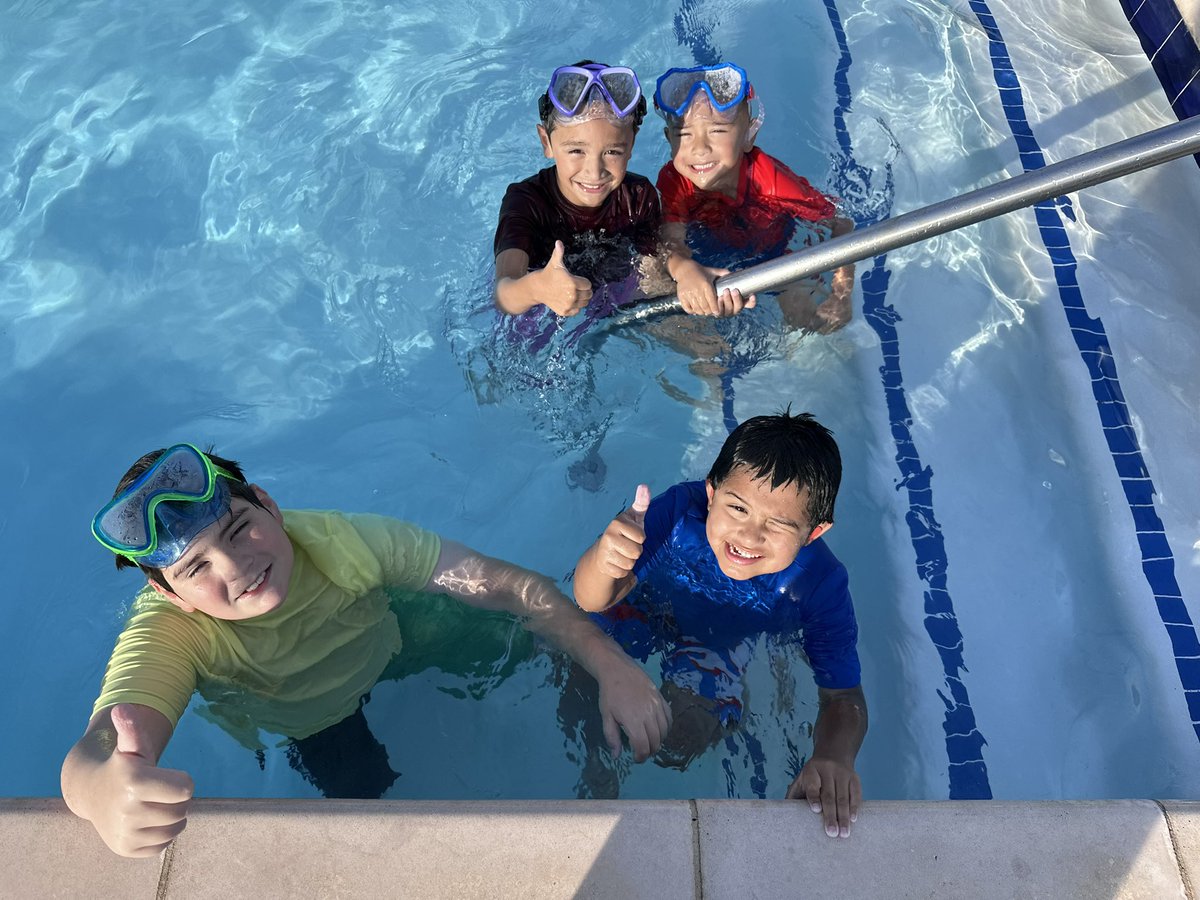SMCISD_Rod's tweet photo. We just wrapped up our final Family Engagement Knight of the school year, ☀️Splash Into Summer☀️Families enjoyed a fun evening of swimming, hot dogs, and time together as we celebrated an amazing year at Rodriguez! #TheKnightWay https://t.co/hIR5MKQHEe