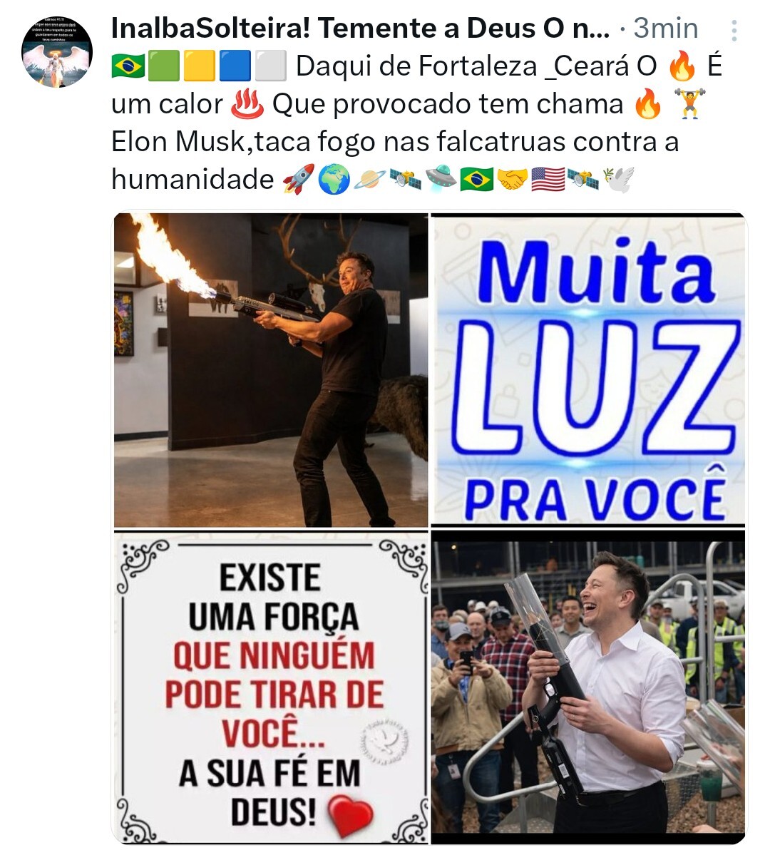 InalbaSolteira! Temente a Deus O nosso Criador 🕊 tweet media