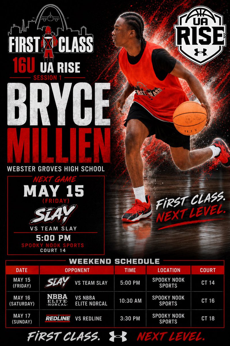 b12mills's tweet photo. Schedule for next weekends session of @RiseCircuit May 15-17. In Hamilton OH (Live period) @F1RSTXCLASS_
@CoachJCB23 https://t.co/dkZ7br76t5