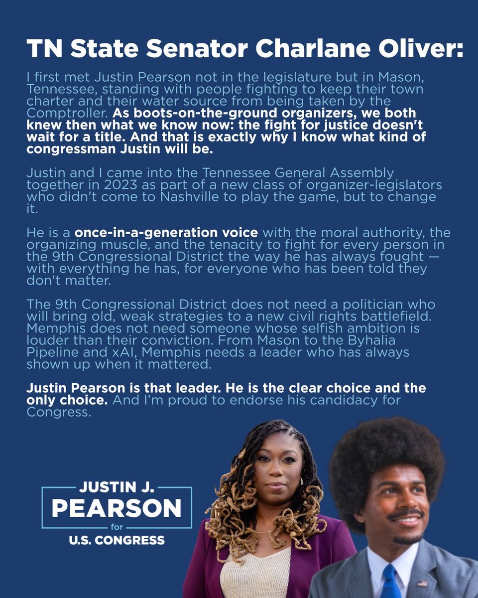 Justin J. Pearson tweet media