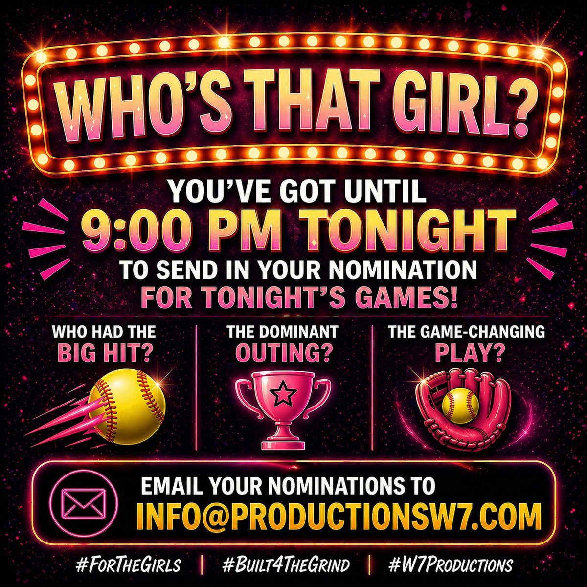 W7 Productions 🏀🥎🏐 tweet media