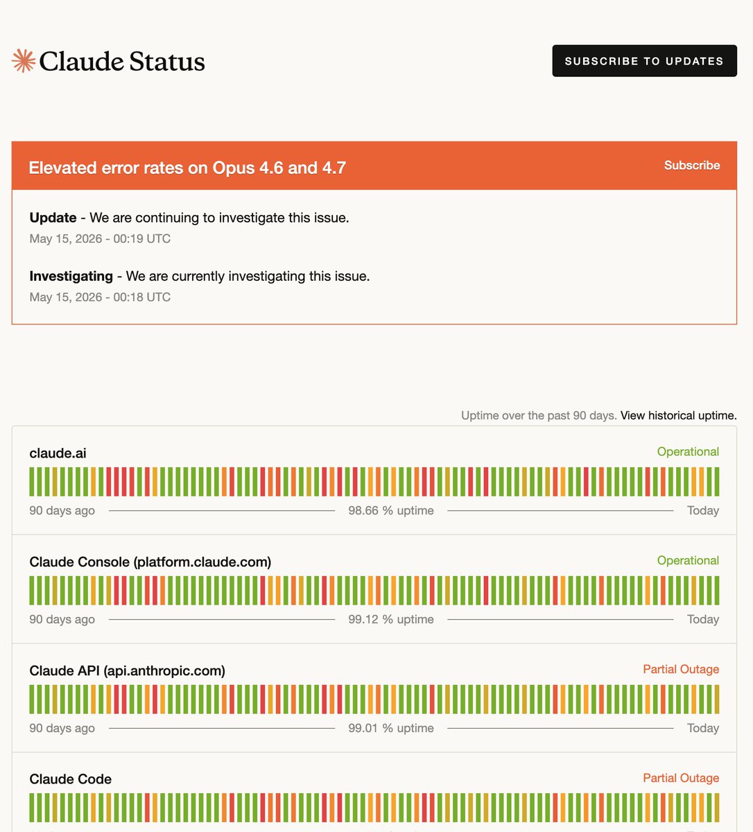 feng's tweet photo. Thankfully, Codex is at least as good as Claude Code these days. Can't say for sure though, their quality do fluctuate quite a bit. https://t.co/hQxZYb7ynb