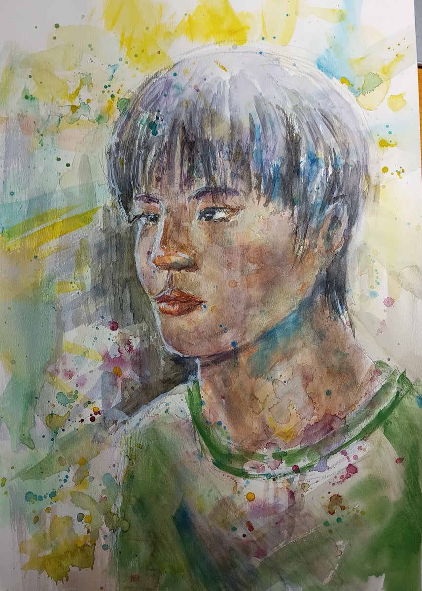 水彩画を描く高校生 kuma (@eiSHeMzfYM11300) / Posts / X