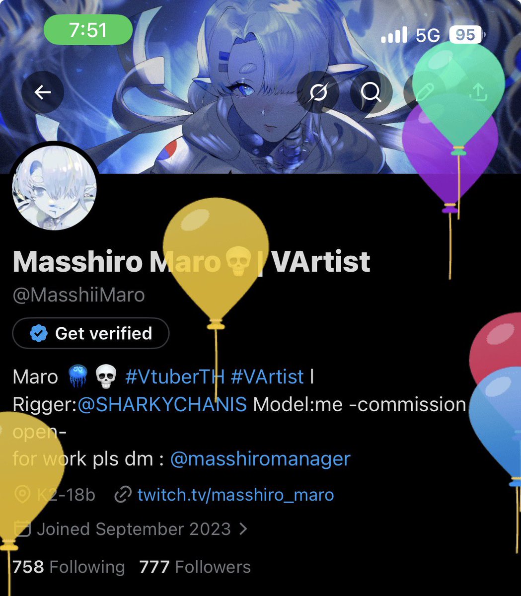 Masshiro Maro💀| VArtist tweet media