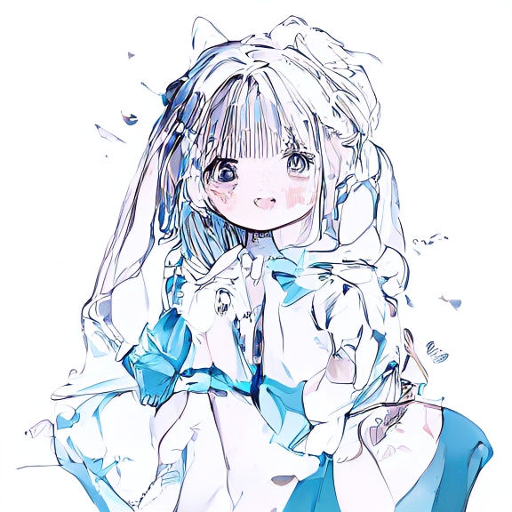 1週間後進捗（というか一旦ココまで） 可愛い絵の『素』みたいなのは出