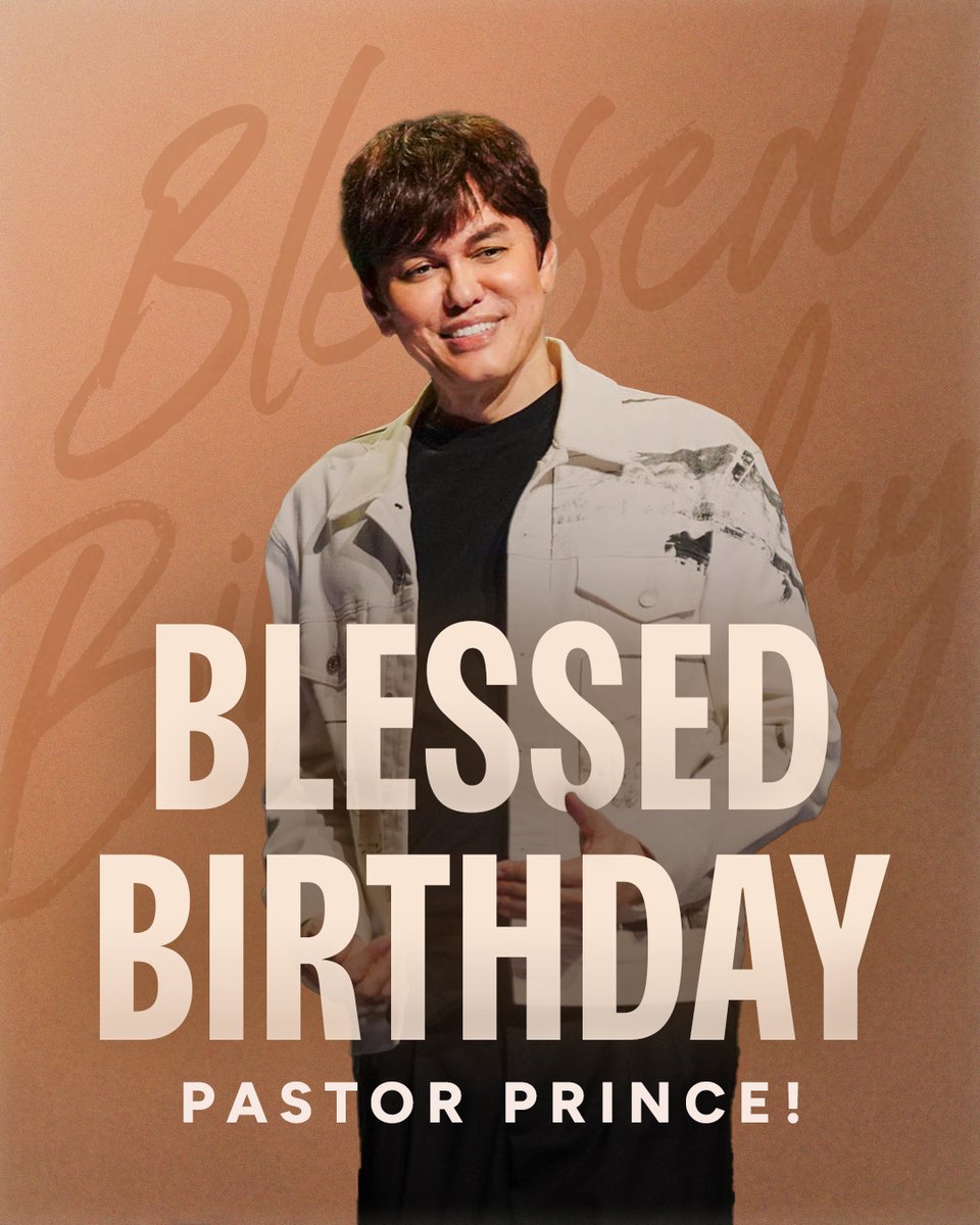 Joseph Prince tweet media