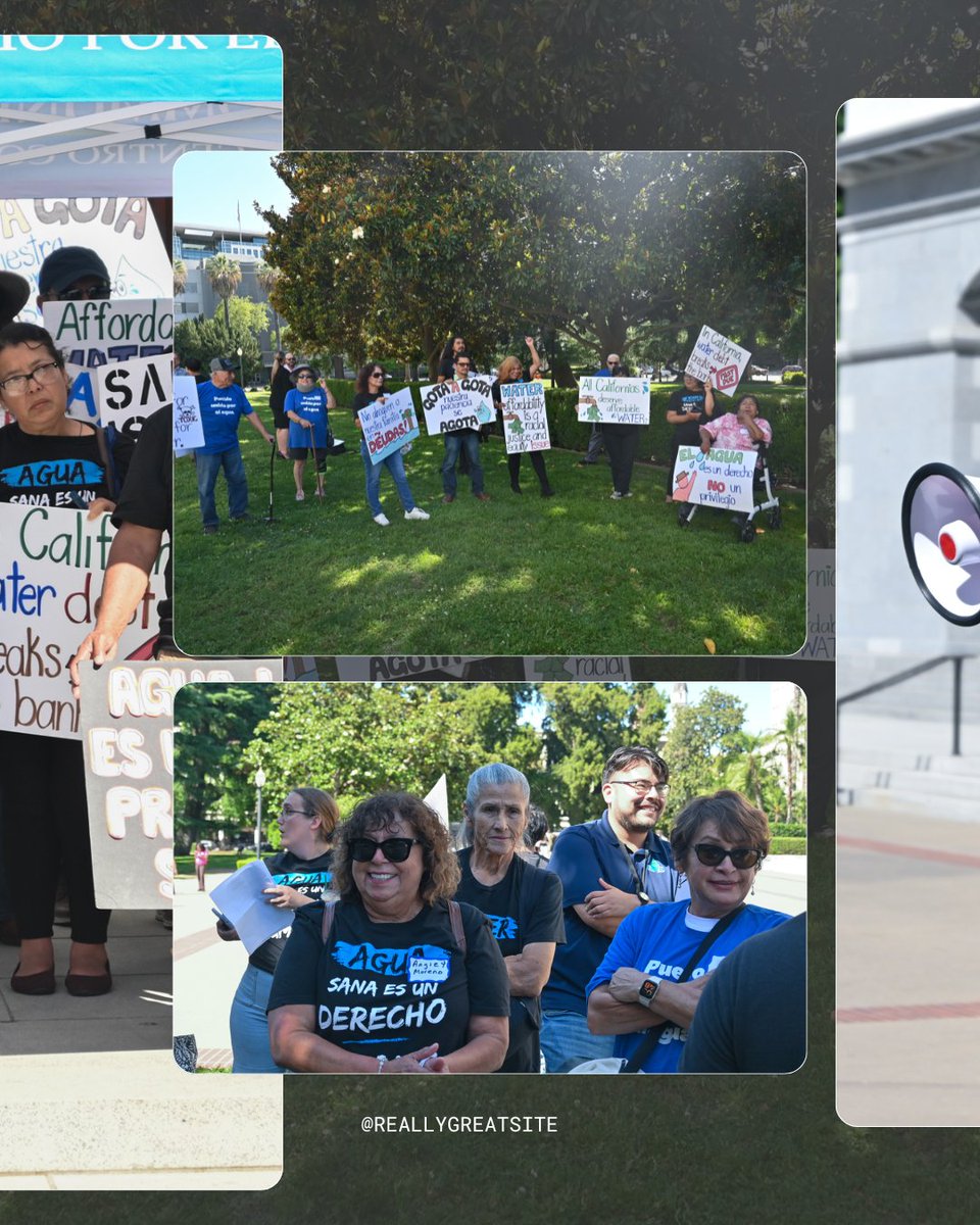 CWaterC's tweet photo. Yesterday, community partners from across California traveled to Sacramento to advocate for safe and affordable drinking water. Together with partner organizations, we met with 44 legislative offices to advocate for SAFER backfill and #AB2739 &amp; #SB1125. https://t.co/7dnTpO95bS