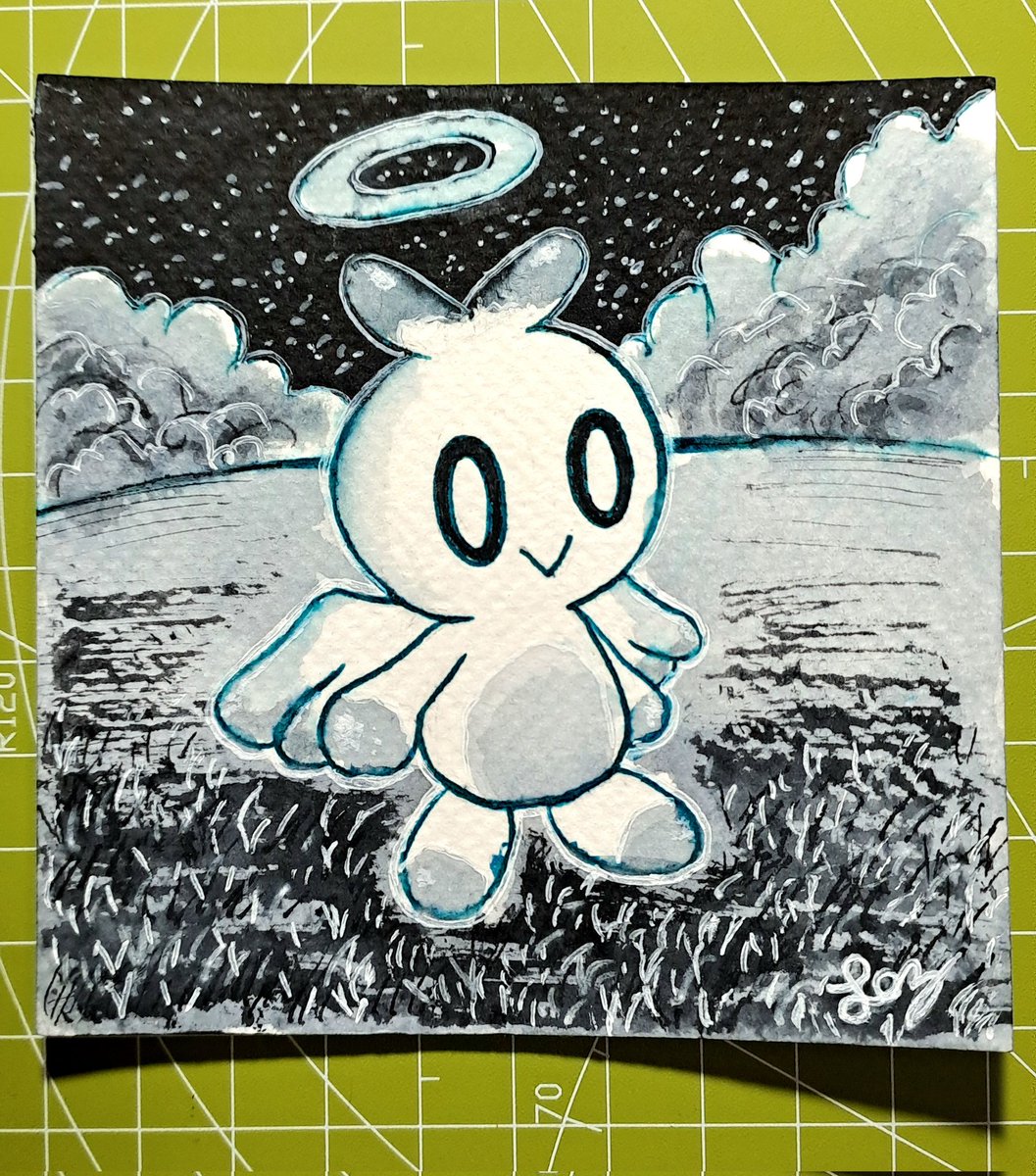 Kureiji_art's tweet photo. Chao Hero 

Hoy me apetecio dibujar un Chao •3•/

Posiblemente haga su version Dark para complementar.

#Sonic #artmoots https://t.co/FHn8stXvnu