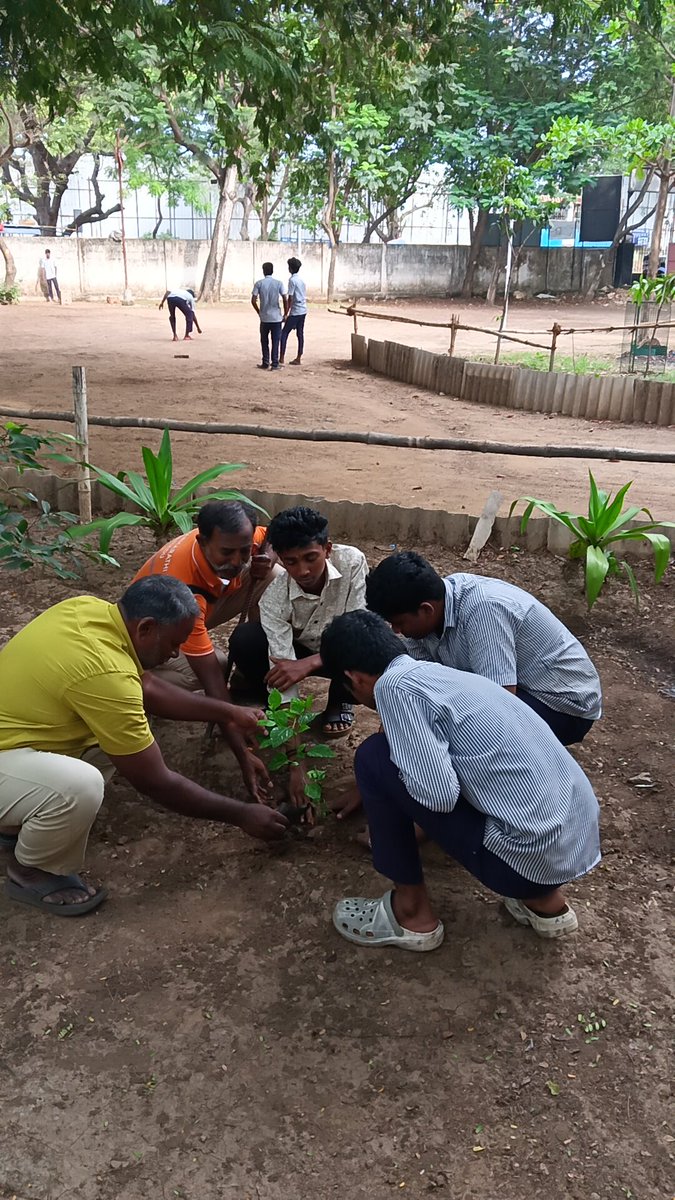 TreeBankIndia's tweet photo. https://t.co/IPmidHLazC சென்னை கிண்டி அரசினர் தொழிற்பயிற்சி நிலையம் மாணவர்களுக்கு சுற்றுச்சூழல் பாதுகாக்க மரக்கன்றுகள் வழங்கி வளாகத்தில் நட்டு சுற்றுச்சூழல் பாதுகாக்க விழிப்புணர்வு ஏற்படுத்தியது Treebank. https://t.co/cu0bhy13XN