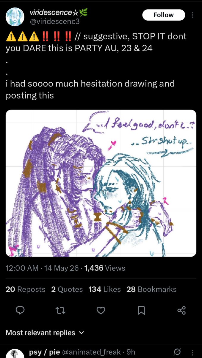 ChaosSys's tweet photo. Lets age up the new youngins to imply sexually explicit thingssss YAYYYYYY there's grown adults in this series BUT YESSS LETS SEXUALIZE THE 17 AND 18 YEAR OLD TOGETHER 

You should have listened to your hesitance but was trying to correct you're odd behavior https://t.co/FZIhKU2VHZ