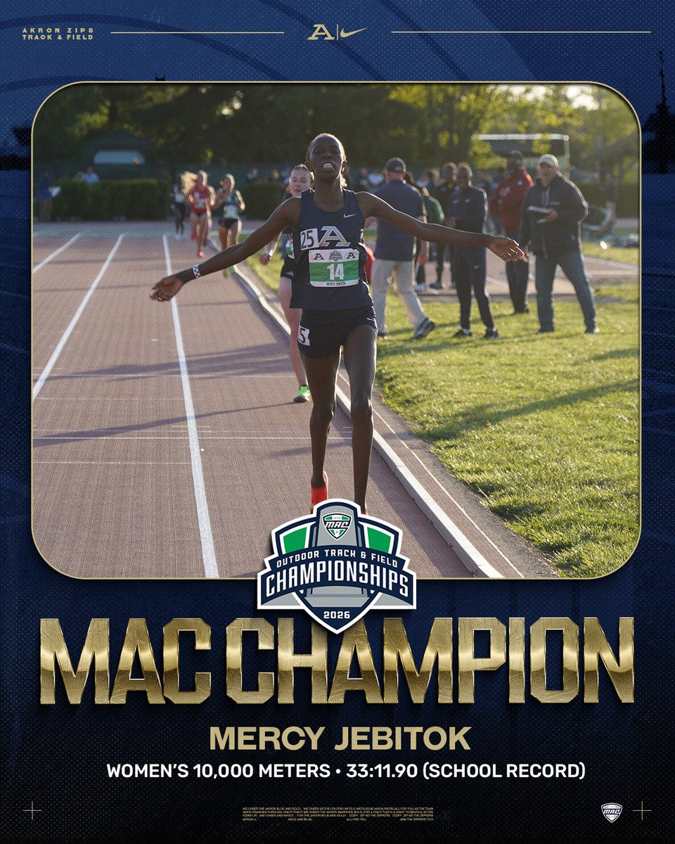 Akron Zips Track/CC tweet media