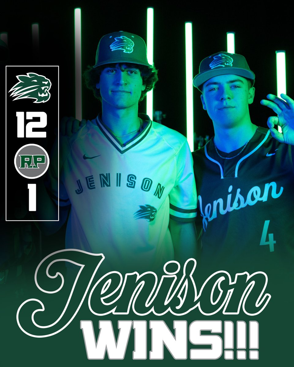 JenisonWildcats's tweet photo. CONFERENCE CHAMPS!!!

Baseball secured an OK Green title after a win over Reeths-Puffer on Thursday https://t.co/fxLjA1CuXl
