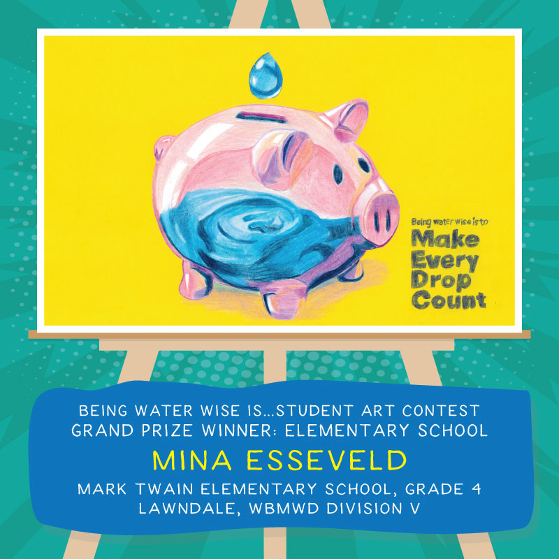 SBESC's tweet photo. We’re celebrating the incredible talent showcased in @WestBasin’s 2026 Being Water Wise Is Student Art Contest by sharing artwork from this year’s winning students! 🌎✨
Today, we’re shining a spotlight on their Grand Prize Winners! 🏆 https://t.co/HpNoJeF74h