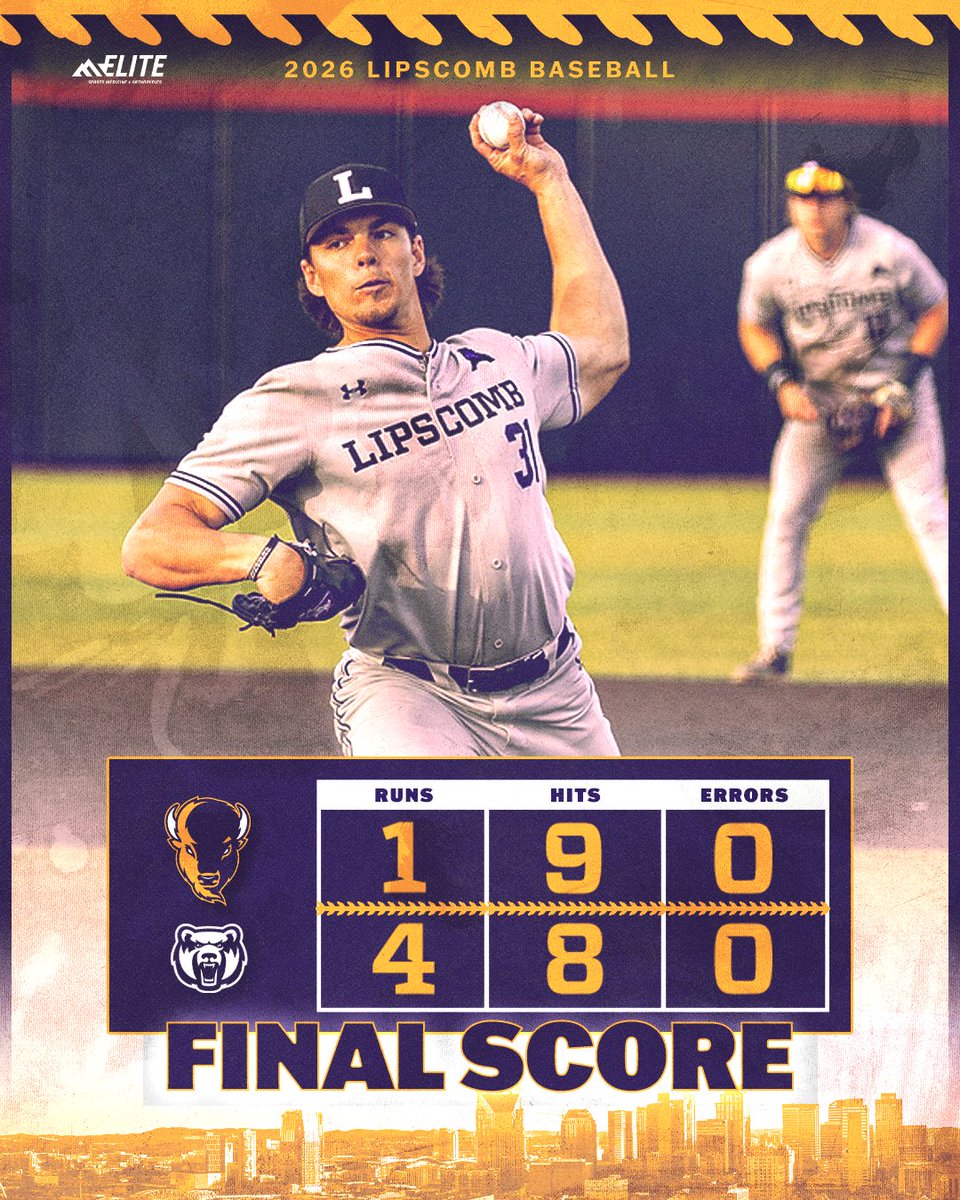 Lipscomb Baseball tweet media