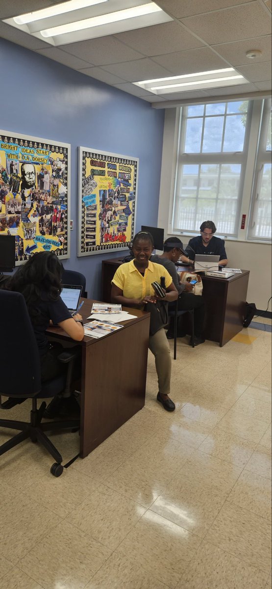 DADorseyTC's tweet photo. It’s graduation season! 🎓 Thank you to @HerffJones for coming out and collecting cap and gown orders for our students. #YourBestChoiceMDCPS @mantilla1776 @SuptDotres @MjLewis13 https://t.co/QoLoLlLVfJ