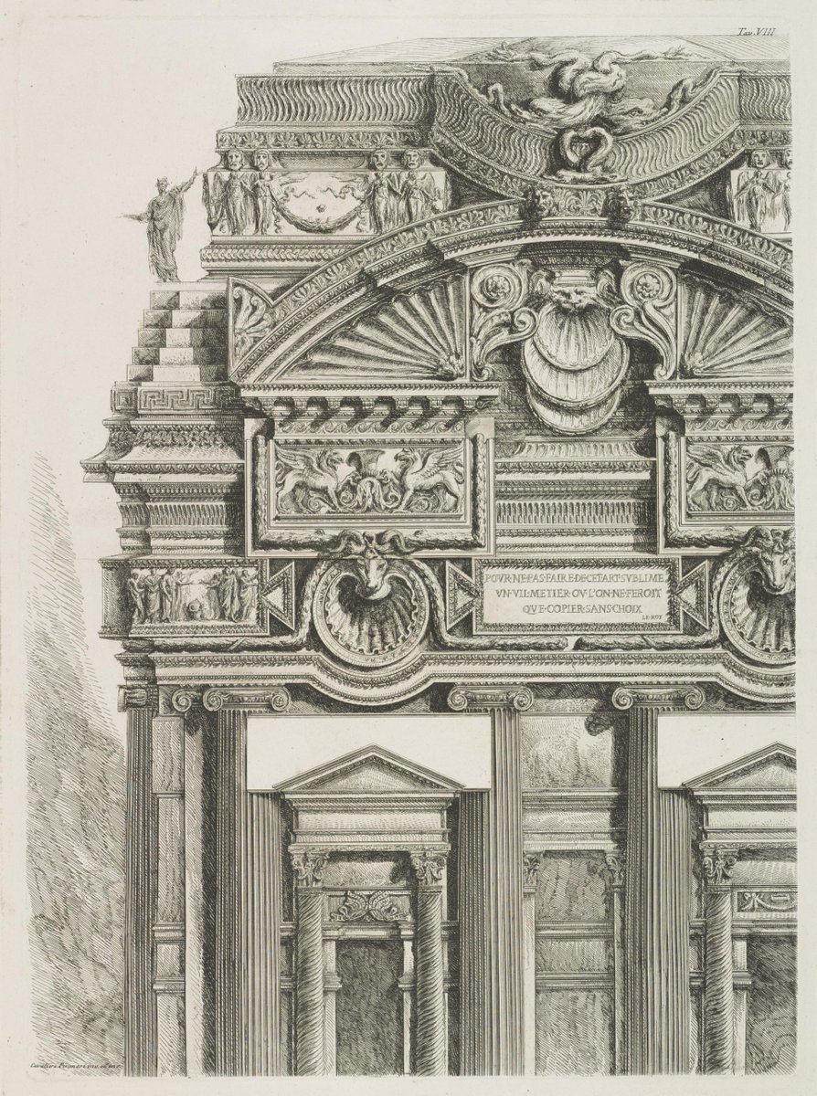 parianmarble's tweet photo. Giovanni Battista Piranesi https://t.co/SxNzbe7I8P