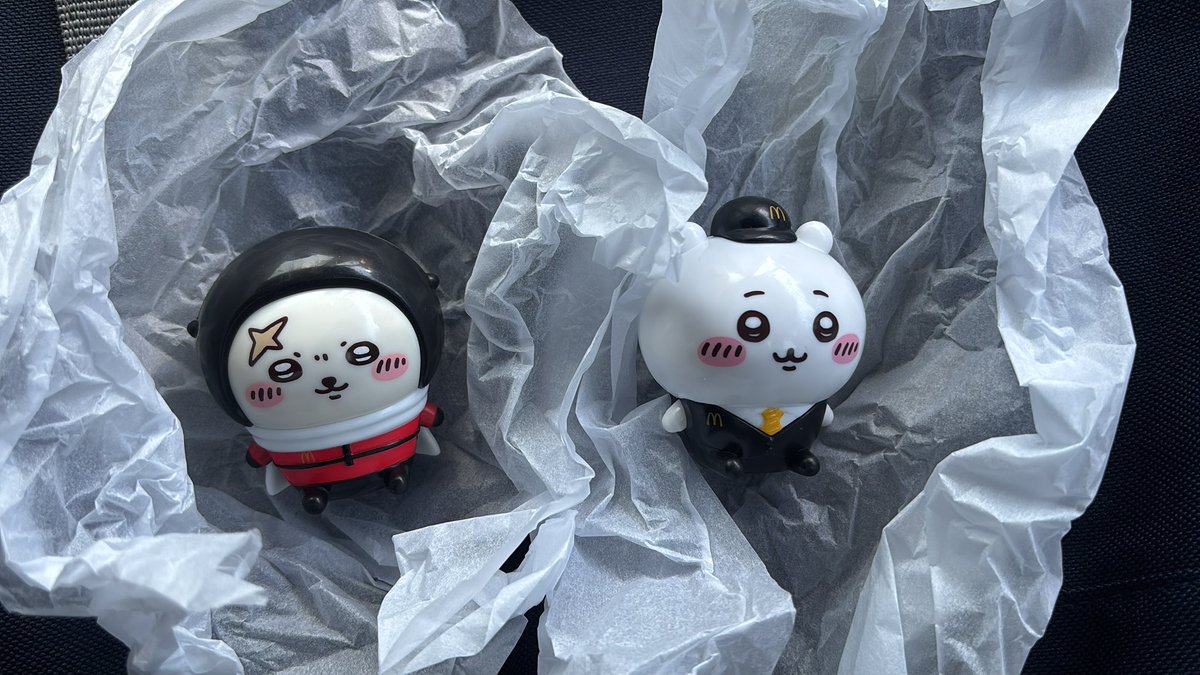 ranran__8787's tweet photo. 【交換】ちいかわ マクドナルド ハッピーセット フィギュア

【譲】ちいかわ、ラッコ
【求】 490円➕送料

郵送のみ
PayPayでの取引

#ちいかわ #ちいかわハッピーセット 
#買取 https://t.co/zdmVP7Ou4P