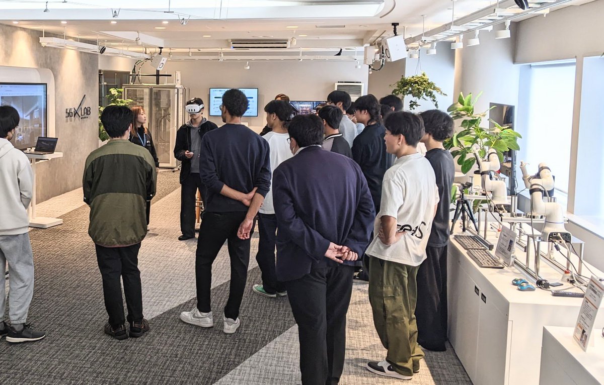 TEQS(5G X LAB OSAKA)@大阪咲洲 tweet media