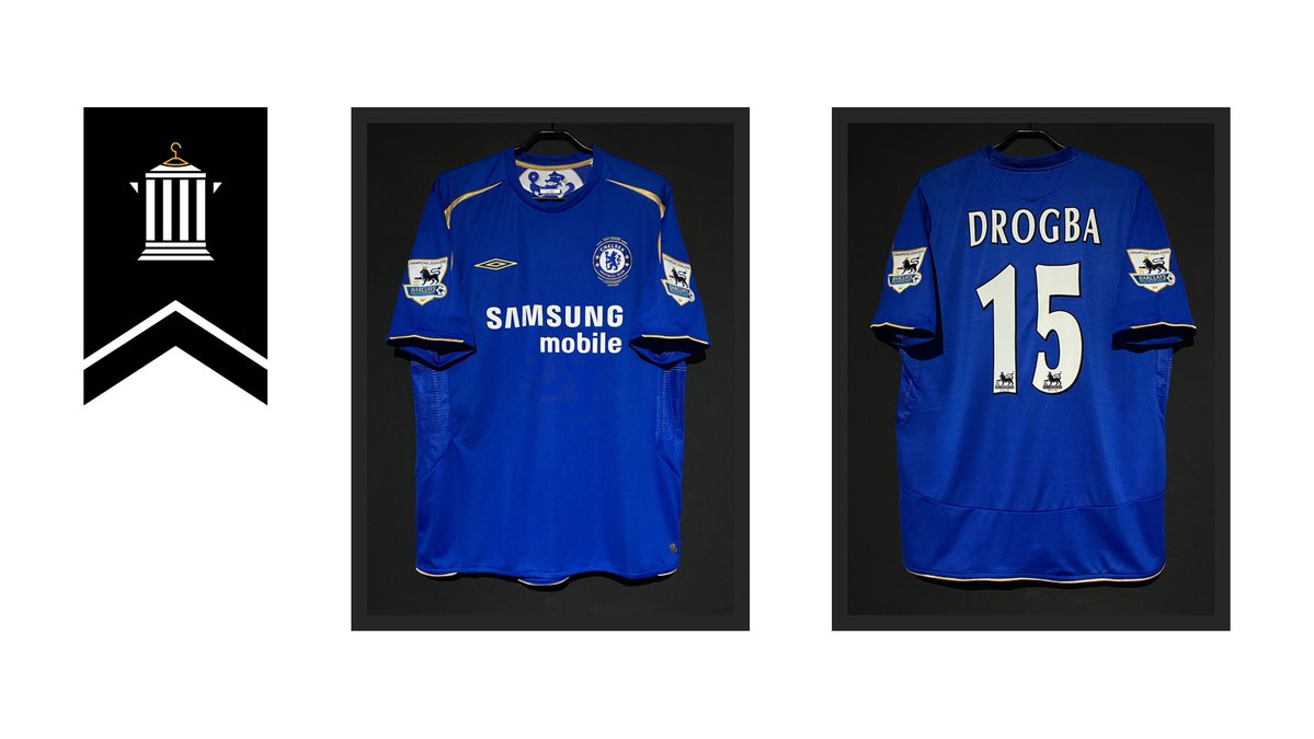 コートジボワール代表 ドログバ ユニフォームDrogba チェルシー マルセイユ 2005/06】 / Chelsea F.C.（H） / No.15 DROGBA 本日15日に因みまして