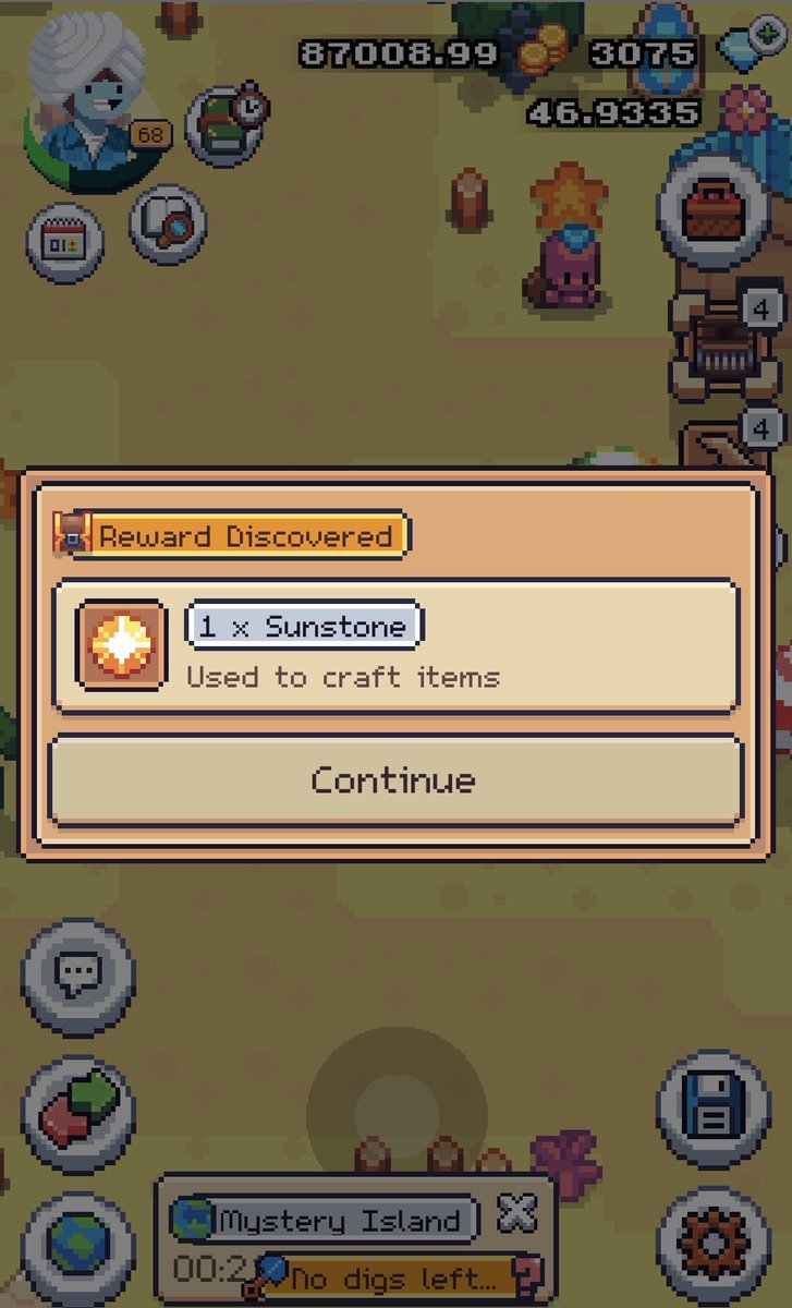 amitkumarSWJ's tweet photo. Awesome day today . Received sunstone in Rare key .. 🔑 @0xSunflowerLand @bumpkinbuilder https://t.co/ouzIfiYLIT