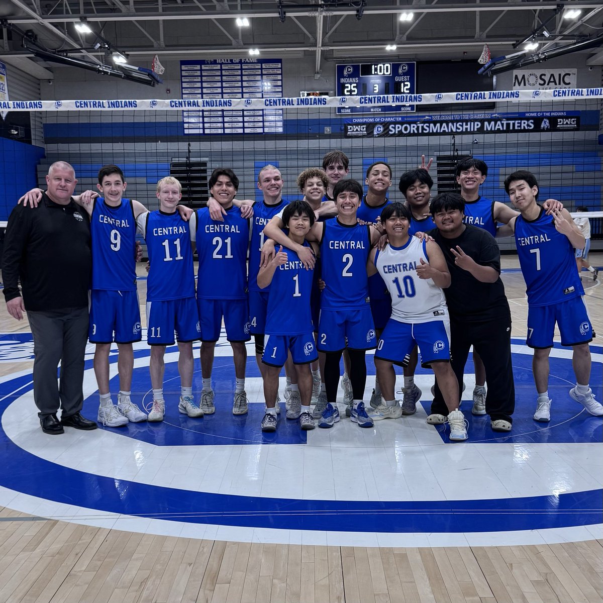 Central Boys Volleyball tweet media
