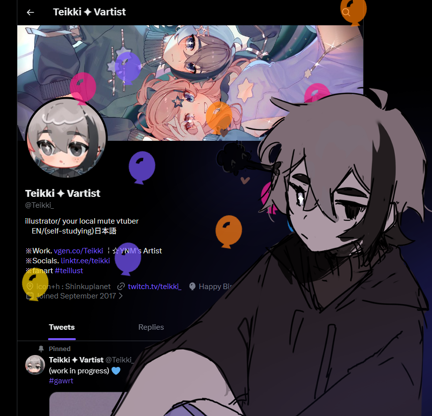 Teikki ✦ Vartist tweet media