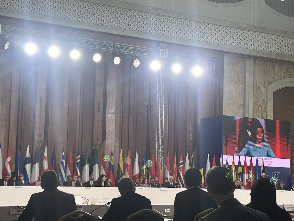 PIFux's tweet photo. Chisinaoviae in Moldaviae capite, congressus Europaei Consilii sollemniter celebratur hodie. #coe https://t.co/jhU3oXZUqU
