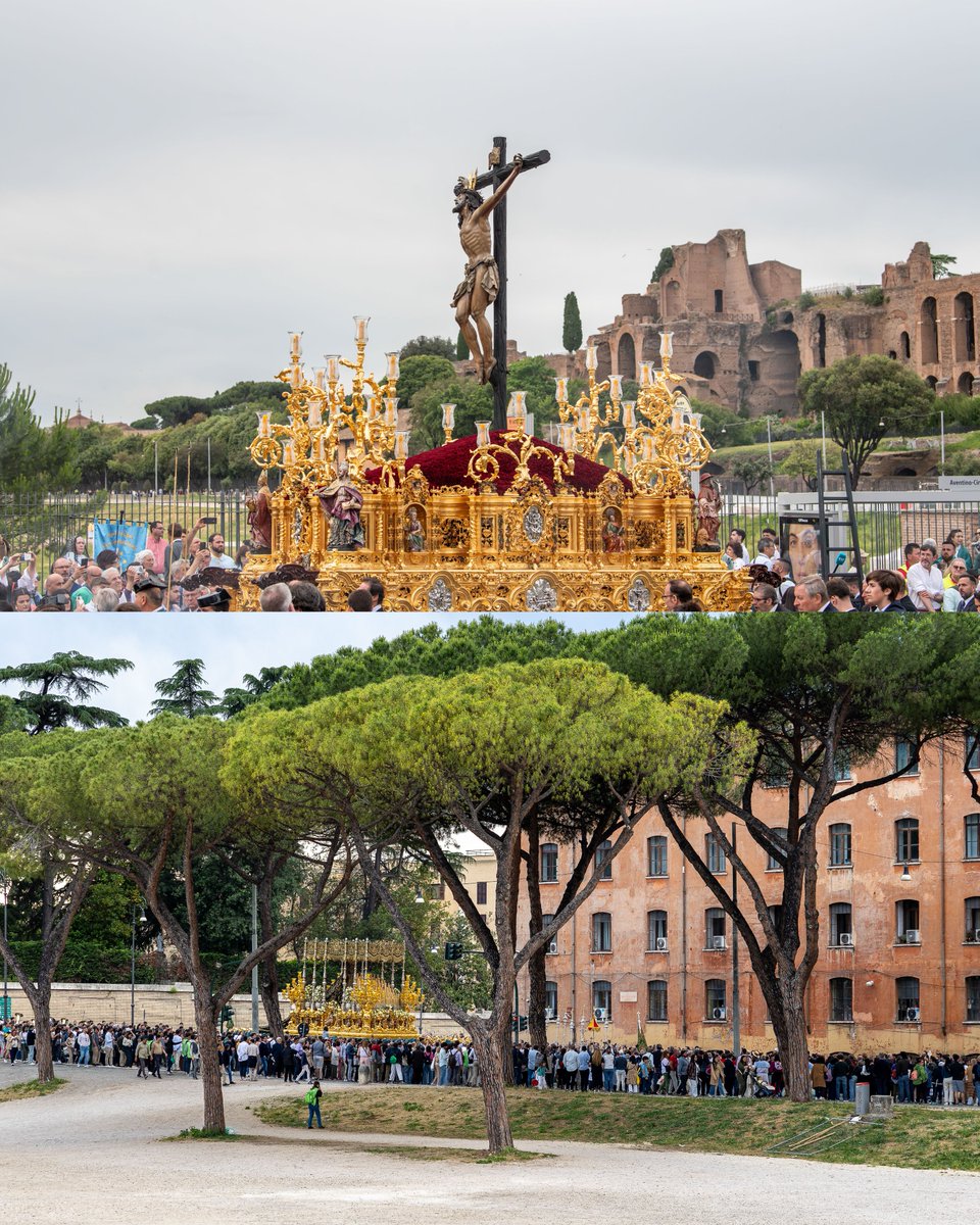 Gran Procesión Roma 17 mayo 2025 tweet media