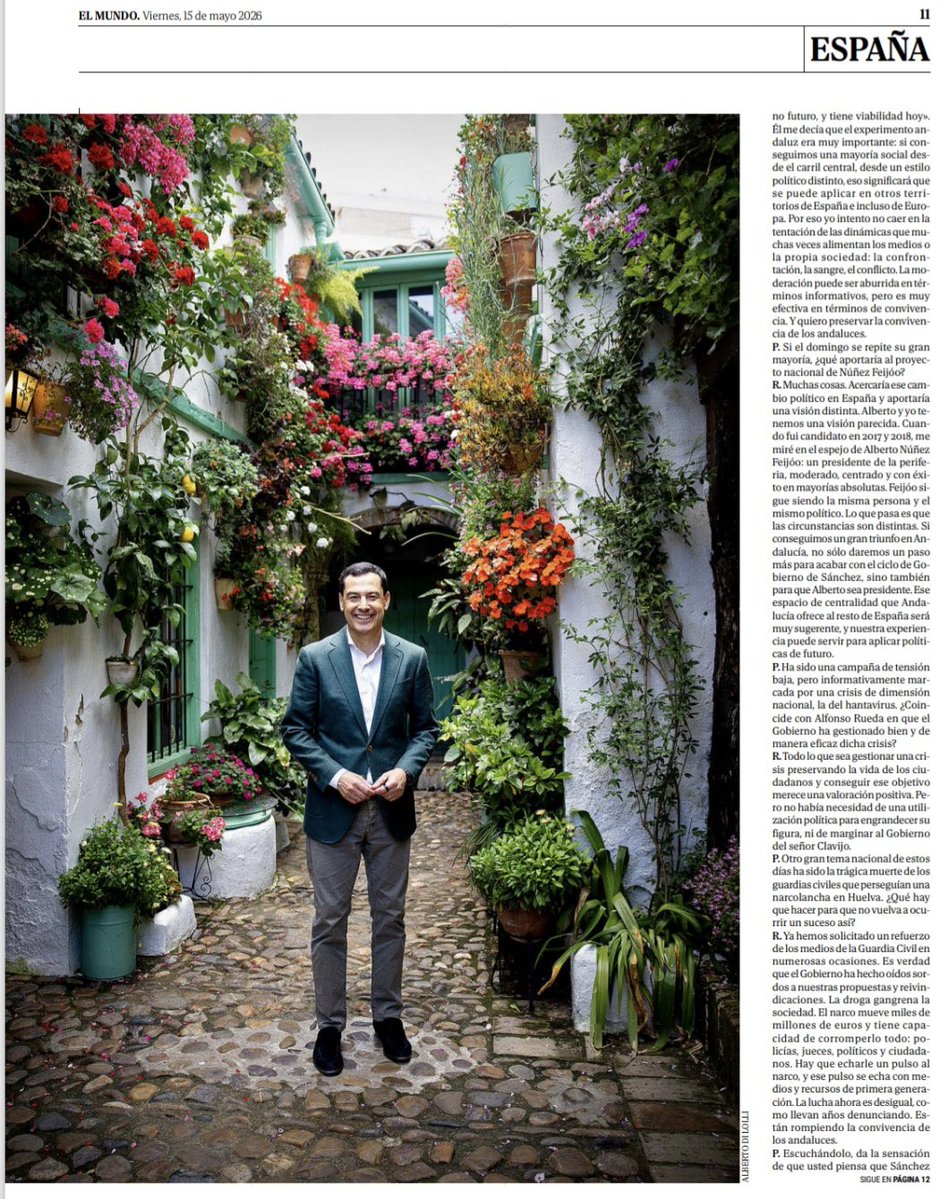 Juanma Moreno tweet media