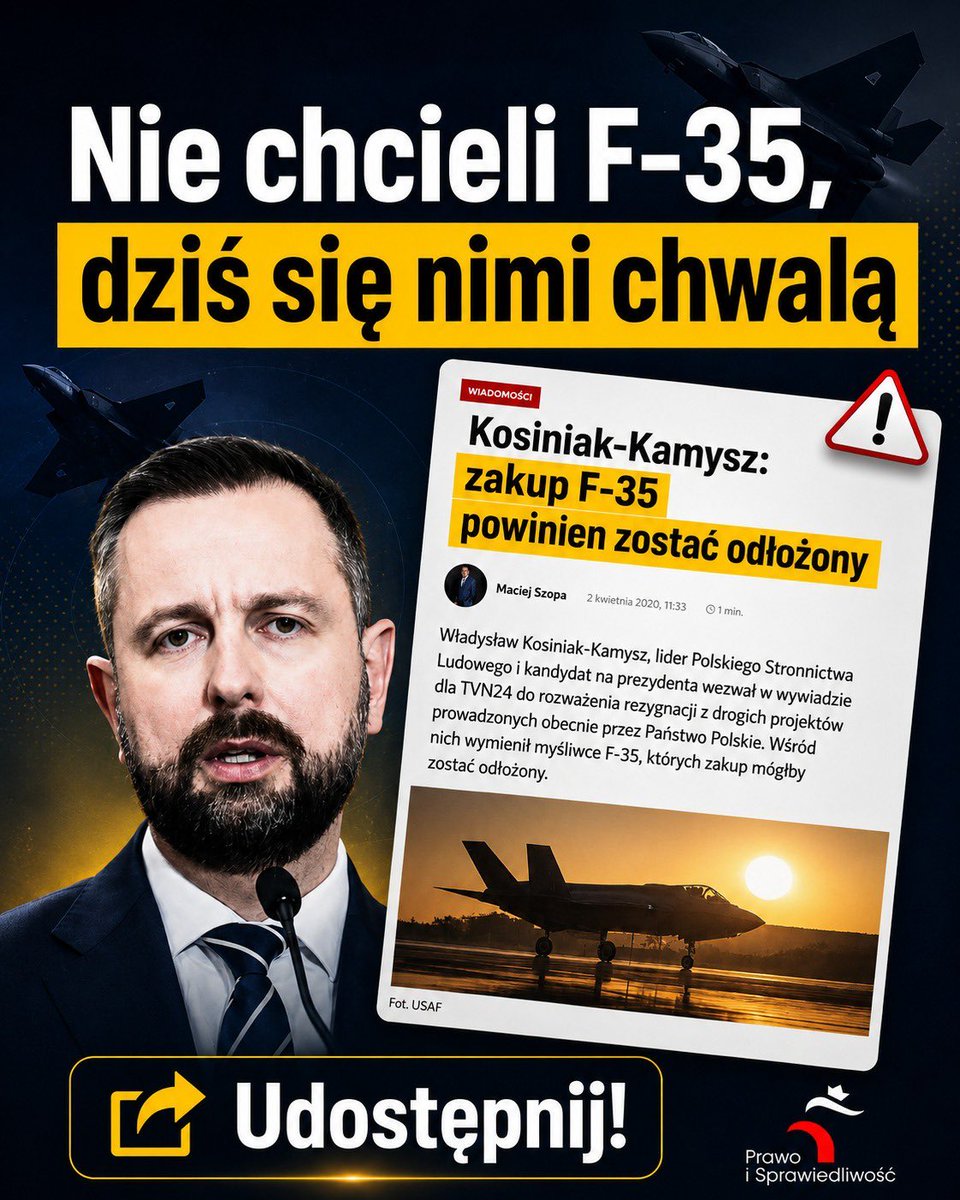 Mariusz Błaszczak tweet media