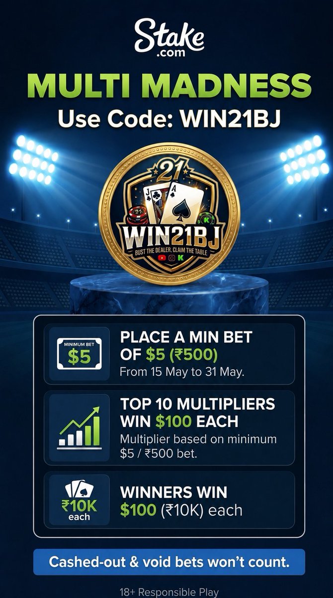 Blackjack Wins 21♠️ tweet media