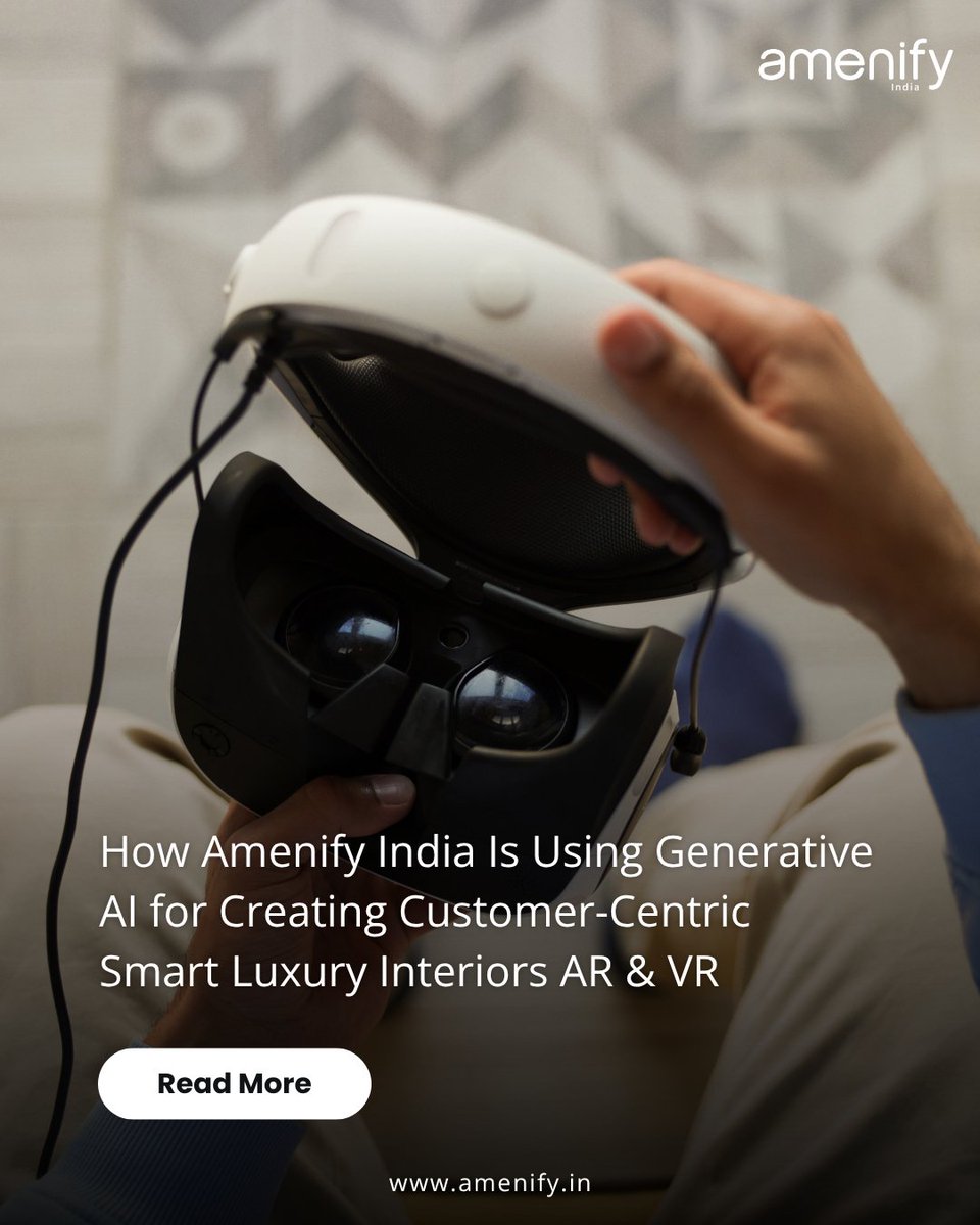 AmenifyIndia's tweet photo. Wish you could step inside your dream home before it’s built? 🏠✨

Designing a space you’ve never seen often leads to indecision and "reveal day" anxiety. Amenify India uses Gen-AI and VR to turn doubt into certainty.

Read more: https://t.co/yApJ2sZqQs

#AR #VR #AmenifyIndia https://t.co/APllUGpkcv