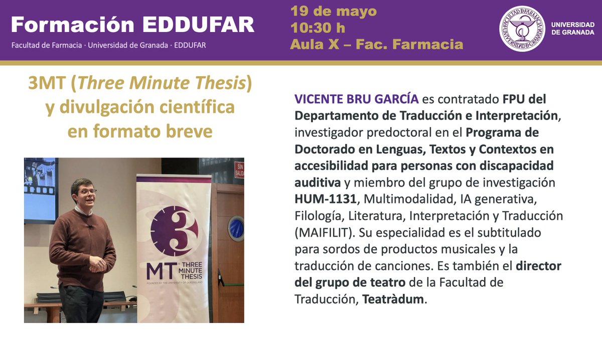 Facultad de Farmacia tweet media