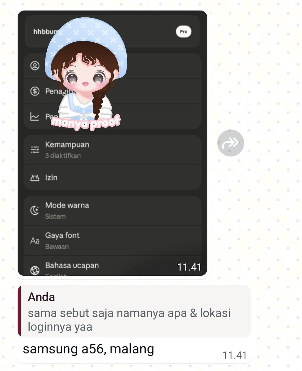 manya testi & WA dibio! tweet media