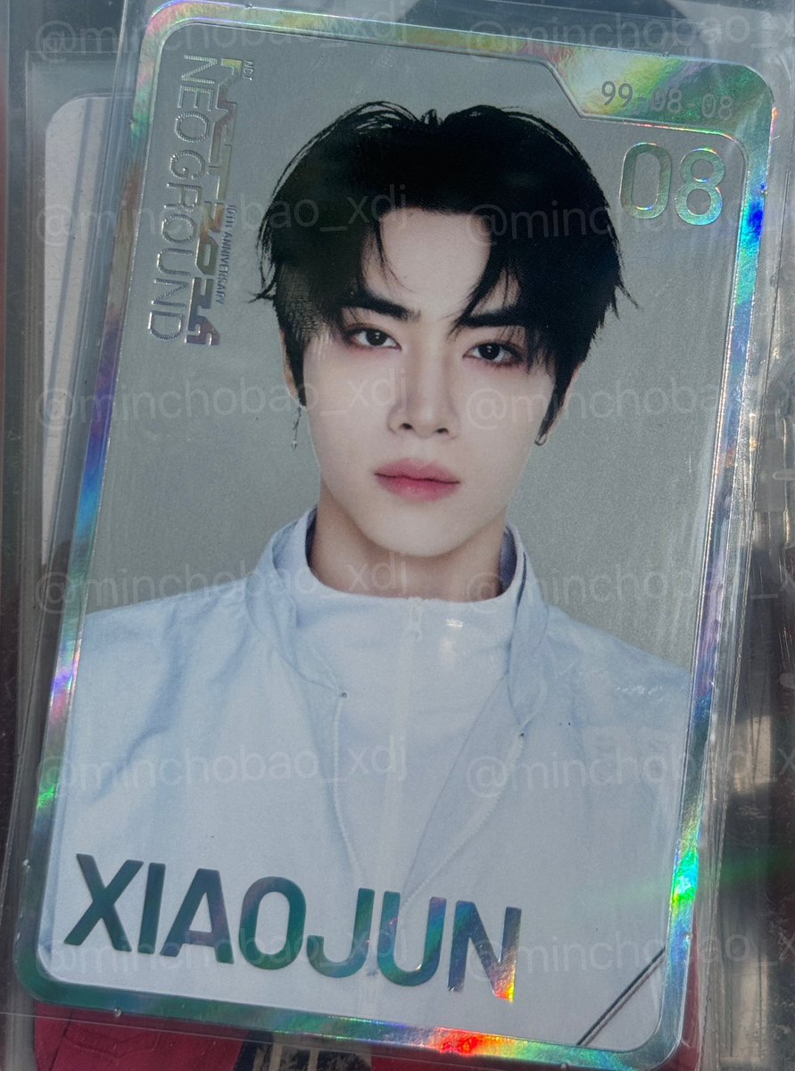 Xiaojun's preview for NCT 10TH ANNIVERSARY POP UP : NEO GROUND MD
