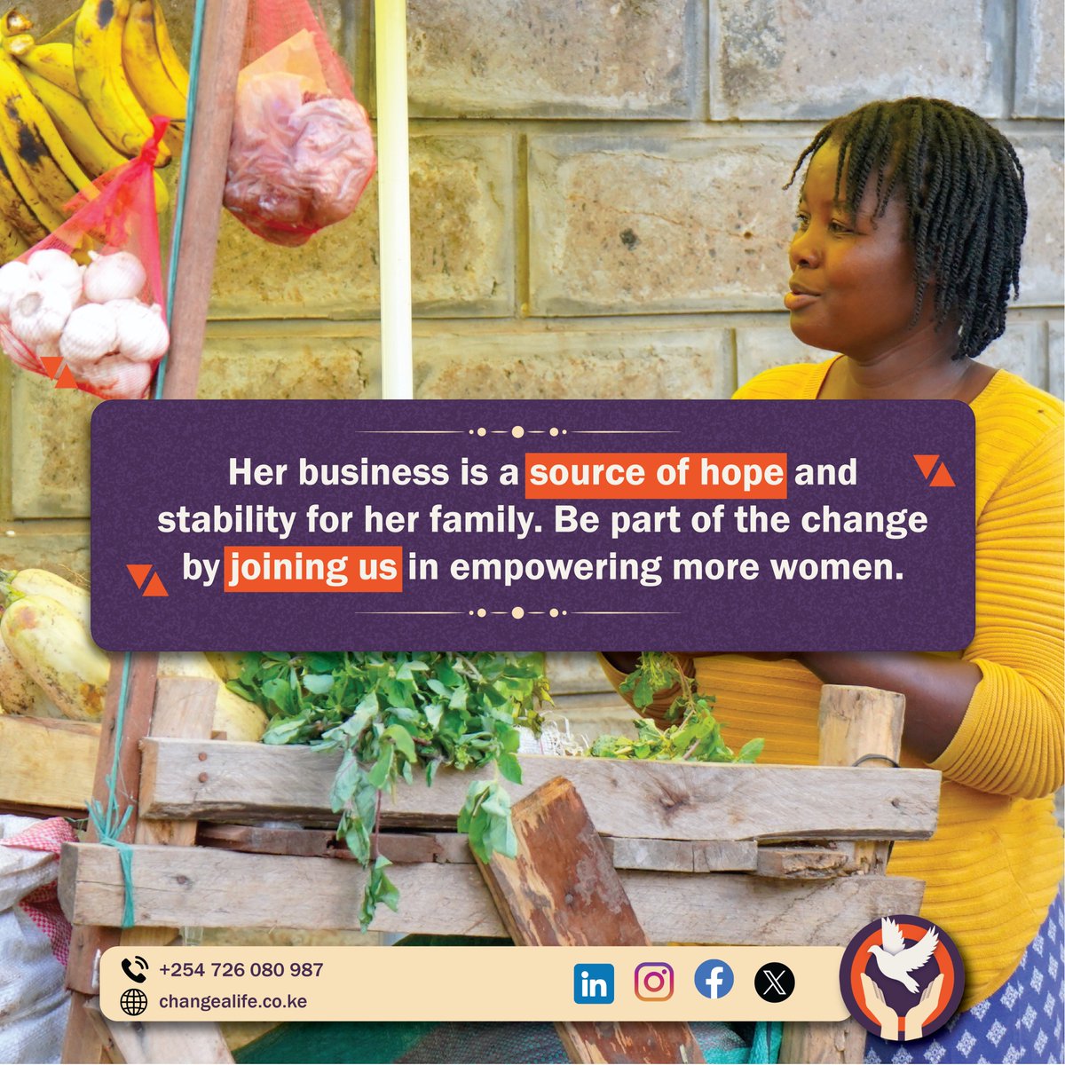Change_Alife's tweet photo. To be part of an empowered community, visit our website: https://t.co/3rXtWhRUx6

#EmpowerHerWellness #CSR #changealife https://t.co/Bvjap65DqI