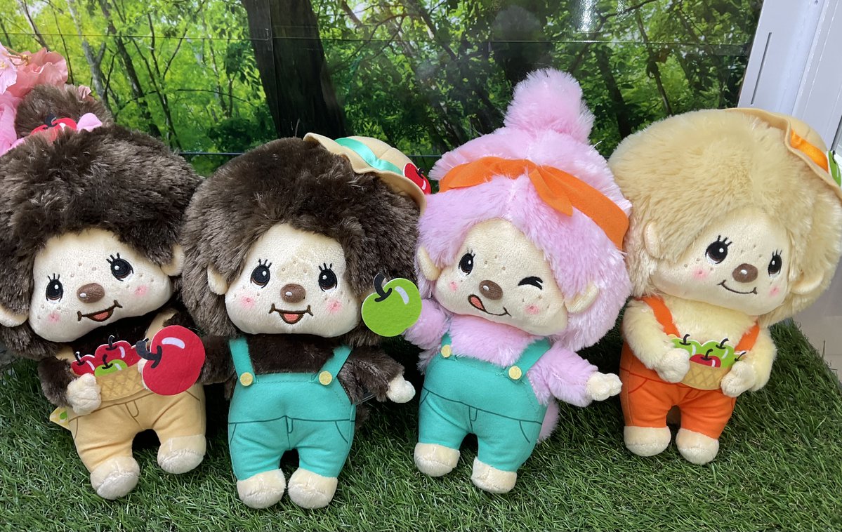 入荷情報🌟】 モンチッチ どっさり収穫ぬいぐるみ 投入中です