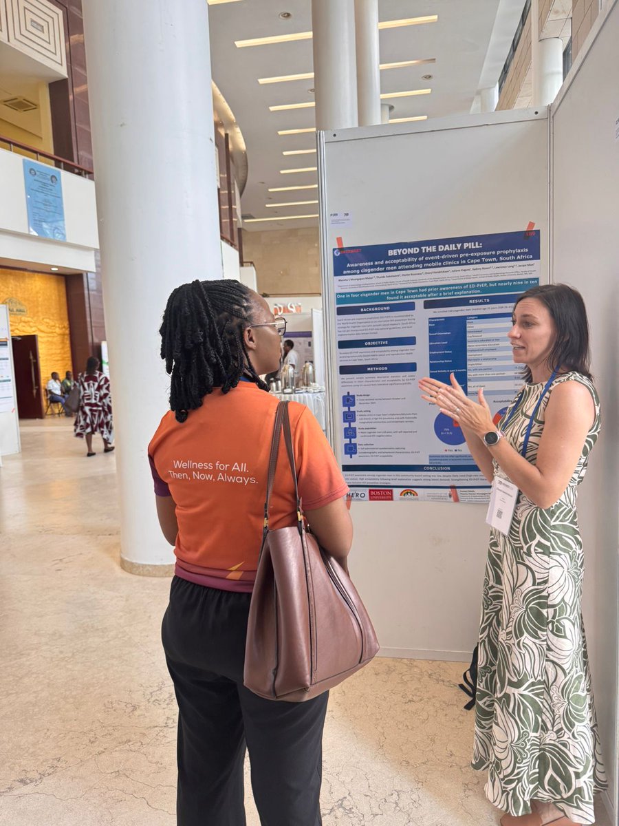 HE2RO_SA's tweet photo. Recap of yesterday's activities at #INTEREST20 - Elizabeth Kachingwe &amp; Cheryl Hendrickson during poster presentations. https://t.co/cF6Ler4Kuz